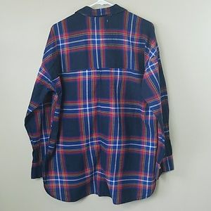 Old Navy Tops - Old Navy Boyfriend Fit Plaid Popover Shirt Old Navy Tops - Old Navy Boyfriend Fit Plaid Popover Shirt